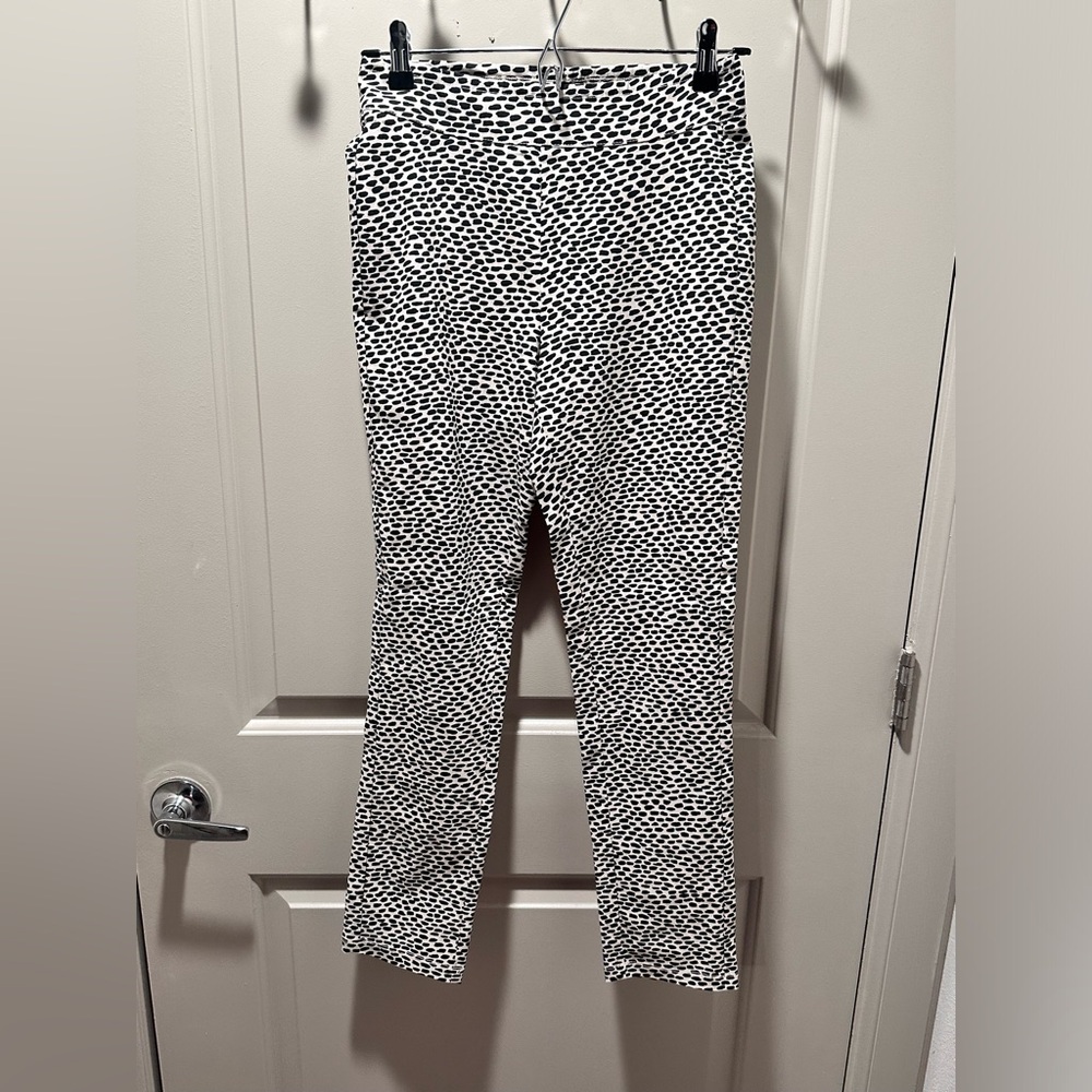 Black and white pants new without tags
